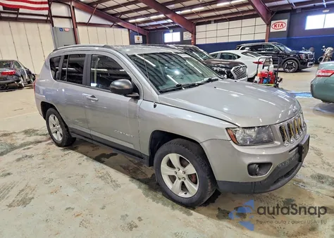 2016 Jeep Compass Sport из США, поврежденный, VIN 1C4NJDBB8GD501942